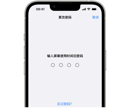 华龙iPhone屏幕维修分享iPhone屏幕使用时间密码忘记了怎么办 