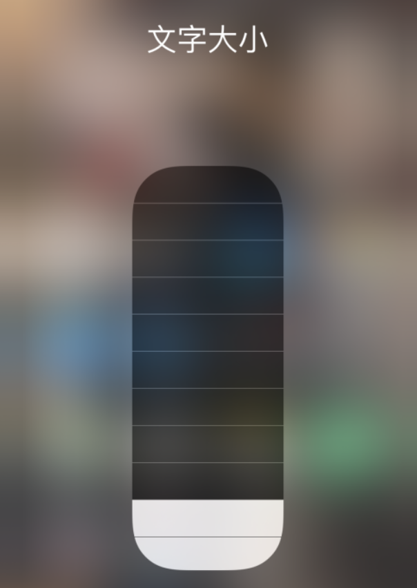 华龙苹果手机维修分享小技巧：在 iPhone 控制中心快速调节字体大小 